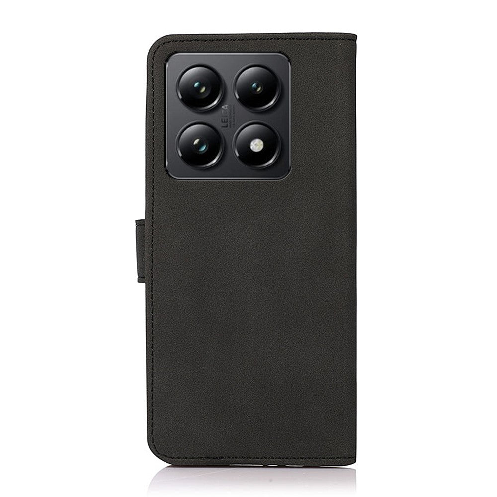 KHAZNEH For Xiaomi 14T Pro Stand Case PU Leather Wallet Phone Cover