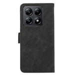 ABEEL For Xiaomi 14T Pro Case PU Leather Folio Stand View RFID Blocking Phone Cover