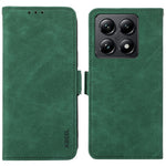 ABEEL For Xiaomi 14T Pro Case PU Leather Folio Stand View RFID Blocking Phone Cover