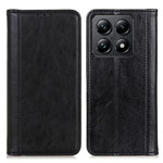 For Xiaomi 14T Pro Stand Case Split Leather Litchi Texture Wallet Phone Cover