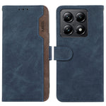 ABEEL For Xiaomi 14T Case Color Splicing Leather Flip Phone Cover RFID Blocking