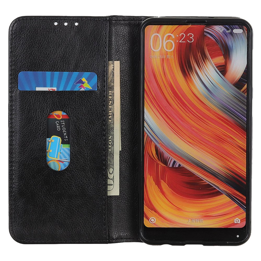 For Xiaomi 14T Stand Case Split Leather Litchi Texture Wallet Phone Cover