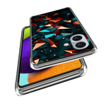For iPhone 16 Case Shock-Absorbent TPU Pattern Printed Phone Cover