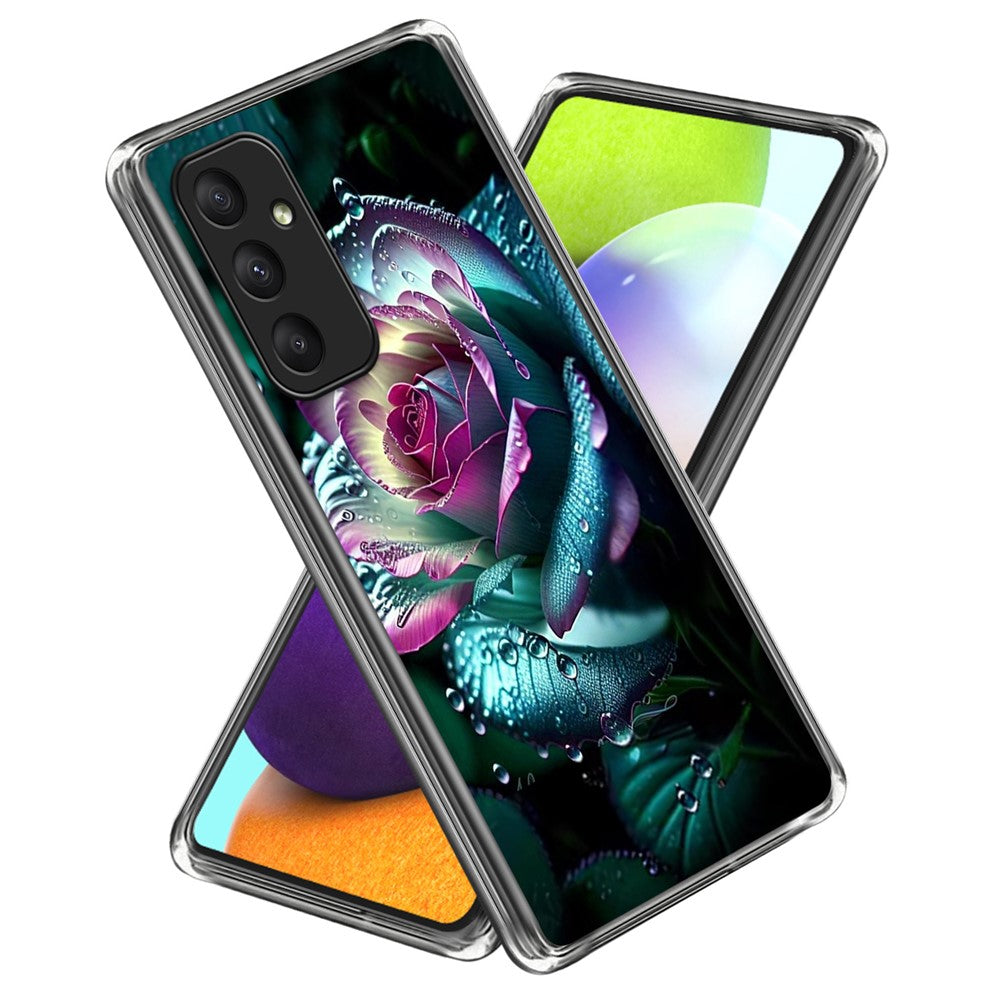 Samsung Galaxy A35 5G-skal Stötdämpande TPU-mönstertryckt mobilskal