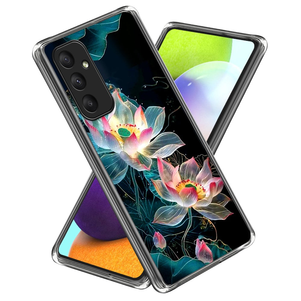 Samsung Galaxy A35 5G-skal Stötdämpande TPU-mönstertryckt mobilskal