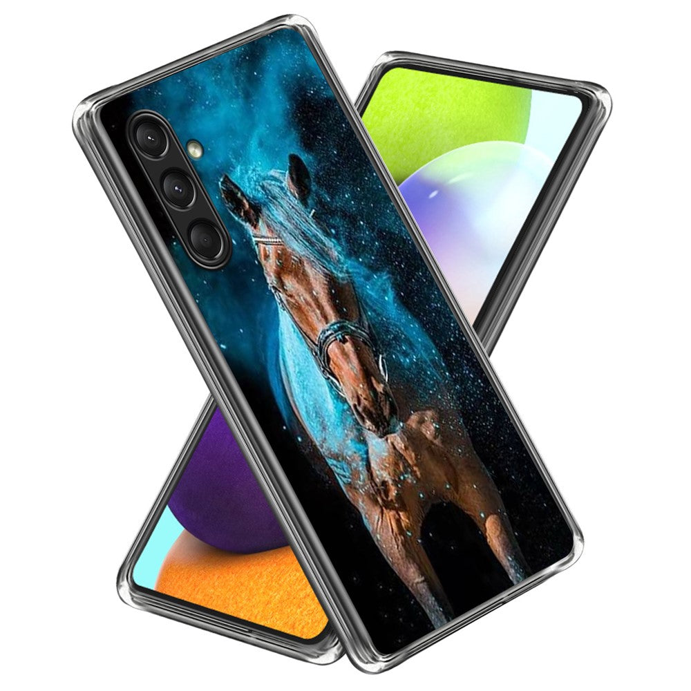 For Samsung Galaxy A16 5G / A16 4G Case Shock-Absorbent TPU Pattern Printed Phone Cover