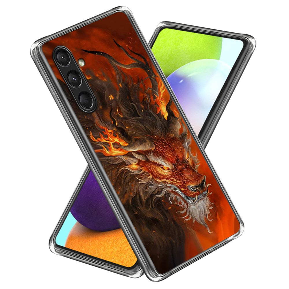 For Samsung Galaxy A16 5G / A16 4G Case Shock-Absorbent TPU Pattern Printed Phone Cover