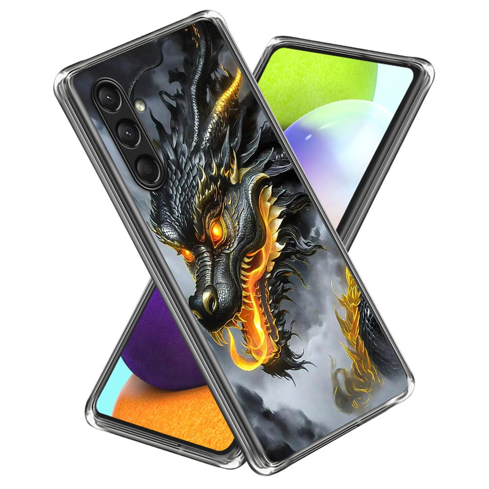 For Samsung Galaxy A16 5G / A16 4G Case Shock-Absorbent TPU Pattern Printed Phone Cover