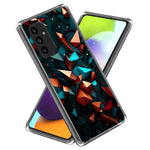 Samsung Galaxy A15 4G / 5G-skal Stötdämpande TPU-mönstertryckt mobilskal