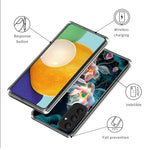 Samsung Galaxy A55 5G-skal Stötdämpande TPU-mönstertryckt mobilskal