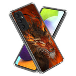 Samsung Galaxy A55 5G-skal Stötdämpande TPU-mönstertryckt mobilskal
