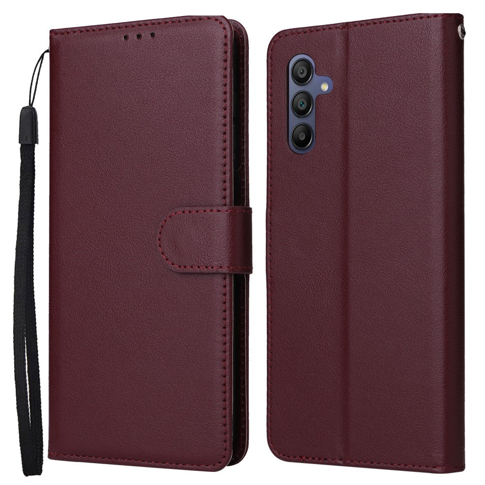 Til Samsung Galaxy A16 5G / A16 4G Etui Pung Stativ Visning PU Læder Telefoncover