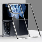 Xiaomi Mix Fold 4 5G-skal Galvaniserat transparent PC-mobilskal