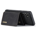 DG.MING M1-serien-cover til Samsung Galaxy S24 FE med stativ og PU-mobilbeskyttelse med aftageligt cover