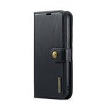 DG.MING for Samsung Galaxy S24 FE Case Detachable Split Leather Phone Cover