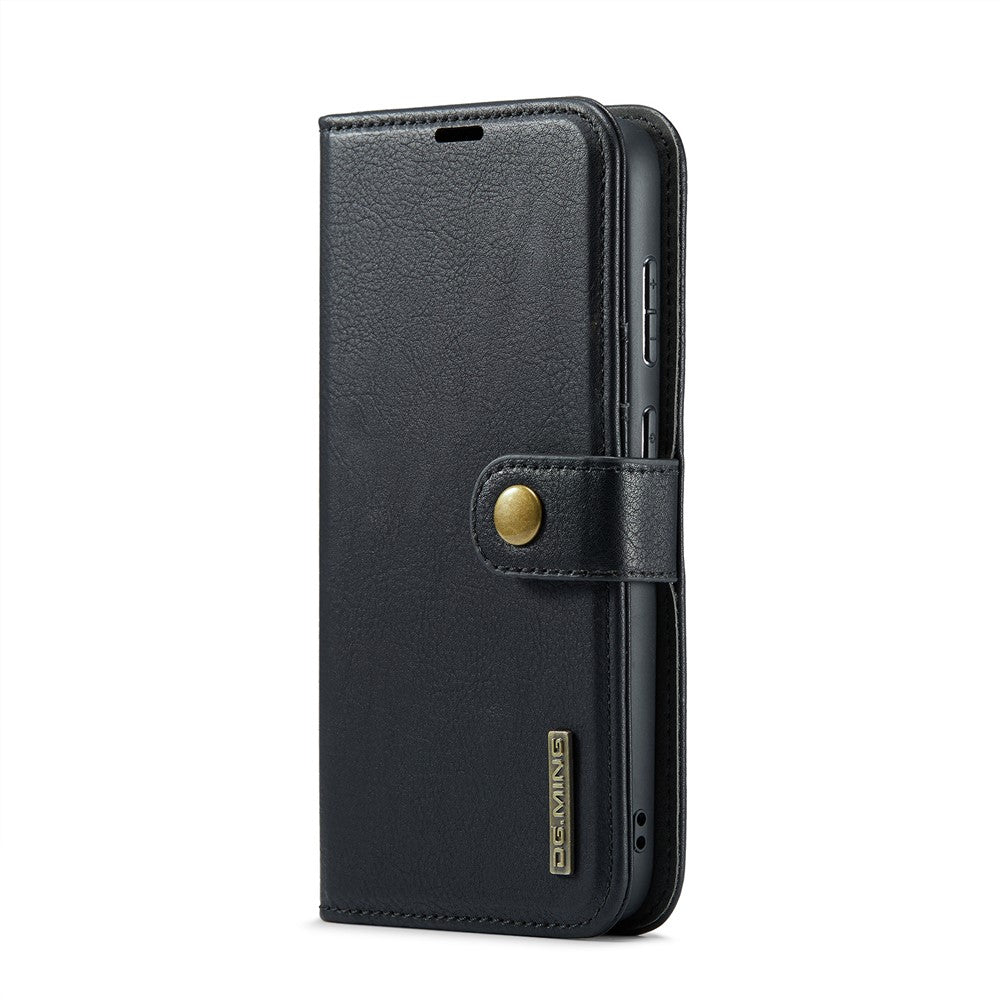 DG.MING for Samsung Galaxy S24 FE Case Detachable Split Leather Phone Cover