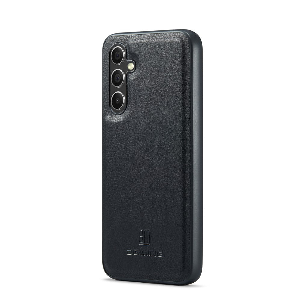DG.MING for Samsung Galaxy S24 FE Case Detachable Split Leather Phone Cover