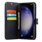 DG.MING for Samsung Galaxy S24 FE Case Detachable Split Leather Phone Cover