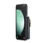 DG.MING M5 Series For Samsung Galaxy S24 FE Case Detachable Magnetic Leather Phone Cover with Card Slots