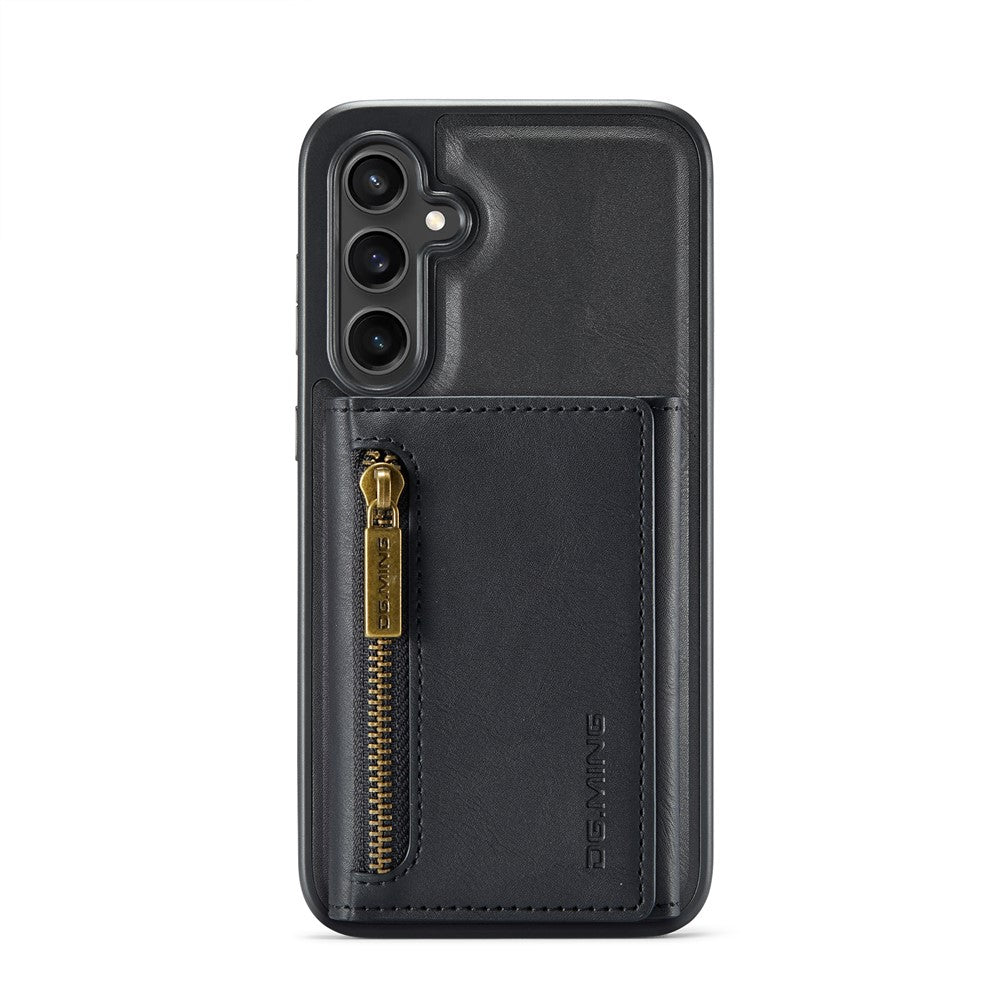 DG.MING M5 Series For Samsung Galaxy S24 FE Case Detachable Magnetic Leather Phone Cover with Card Slots