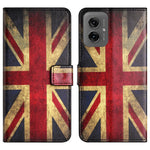 Til Motorola Moto G55 5G Etui Mønsterprint PU-læderpung Telefoncover