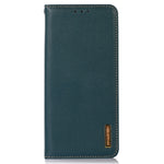 KHAZNEH For Xiaomi 14T Pro Case Genuine Cow Leather Wallet Phone Cover Nappa Texture