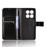 For Xiaomi 14T Case Crazy Horse Texture PU Leather Phone Wallet Cover