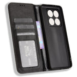 For Xiaomi 14T Leather Case Wallet Stand Retro Texture Phone Cover