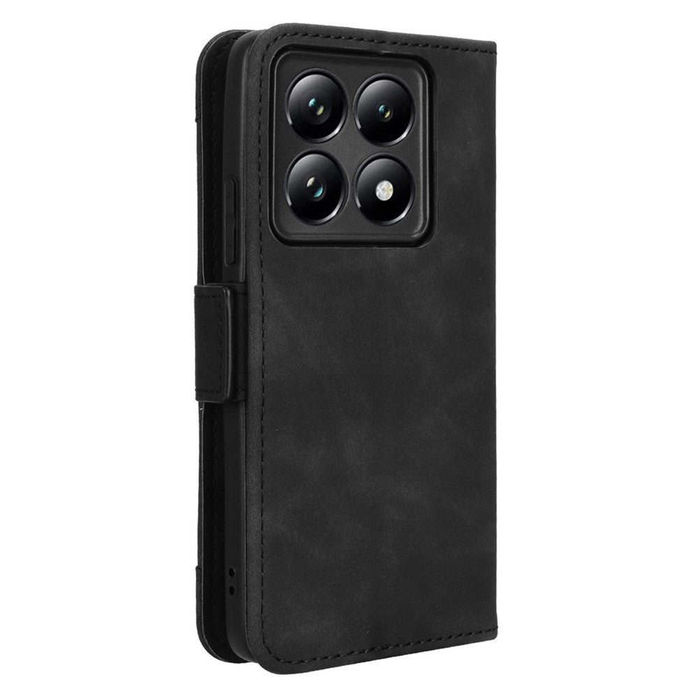 For Xiaomi 14T Leather Case Phone Wallet Cover with Multiple Card Slots