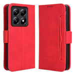 For Xiaomi 14T Leather Case Phone Wallet Cover with Multiple Card Slots