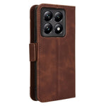 For Xiaomi 14T Pro Leather Case Phone Wallet Cover with Multiple Card Slots