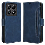 For Xiaomi 14T Pro Leather Case Phone Wallet Cover with Multiple Card Slots