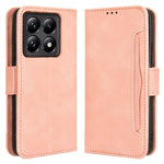 For Xiaomi 14T Pro Leather Case Phone Wallet Cover with Multiple Card Slots