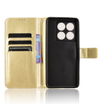 For Xiaomi 14T Pro Case Crazy Horse Texture PU Leather Phone Wallet Cover