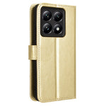For Xiaomi 14T Pro Case Crazy Horse Texture PU Leather Phone Wallet Cover