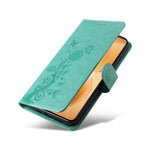 For Xiaomi 14T Pro Leather Case Butterfly Floral Imprint Wallet Stand Cover