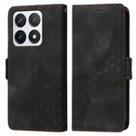 For Xiaomi 14T Pro Case PU Leather Phone Cover Rhombus Starry Imprinted
