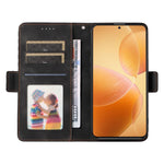 For Xiaomi 14T Pro Case PU Leather Phone Cover Rhombus Starry Imprinted