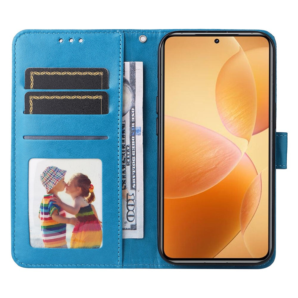 For Xiaomi 14T Pro Case Sunflower Imprint Leather Wallet Phone Cover