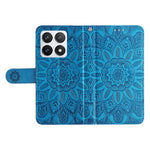 For Xiaomi 14T Pro Case Sunflower Imprint Leather Wallet Phone Cover