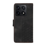 For Xiaomi 14T Case PU Leather Phone Cover Rhombus Starry Imprinted