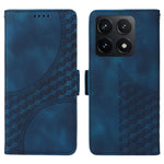 Xiaomi 14T-skal i PU-läder med Rhombus Starry-prägling