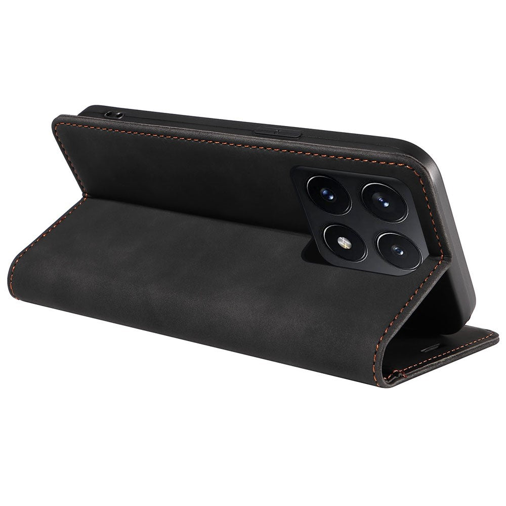 BETOPNICE 003 For Xiaomi 14T Wallet Case Leather Phone Cover with Stand
