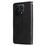 For Xiaomi 14T Case Zipper Wallet Calf Texture PU Leather Phone Cover