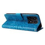 For Xiaomi 14T Case Sunflower Imprint Leather Wallet Phone Cover