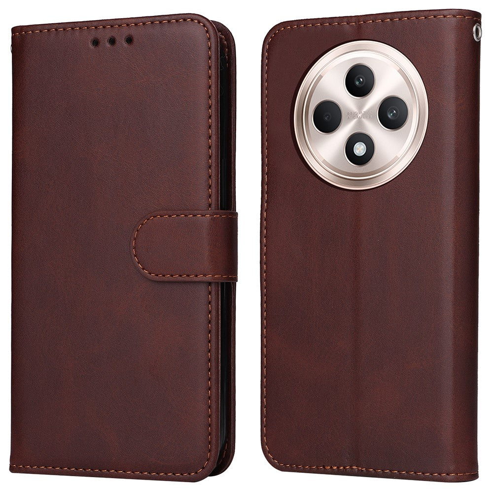 For Oppo Reno12 F 4G Case Wallet PU Leather Folio Flip Phone Cover