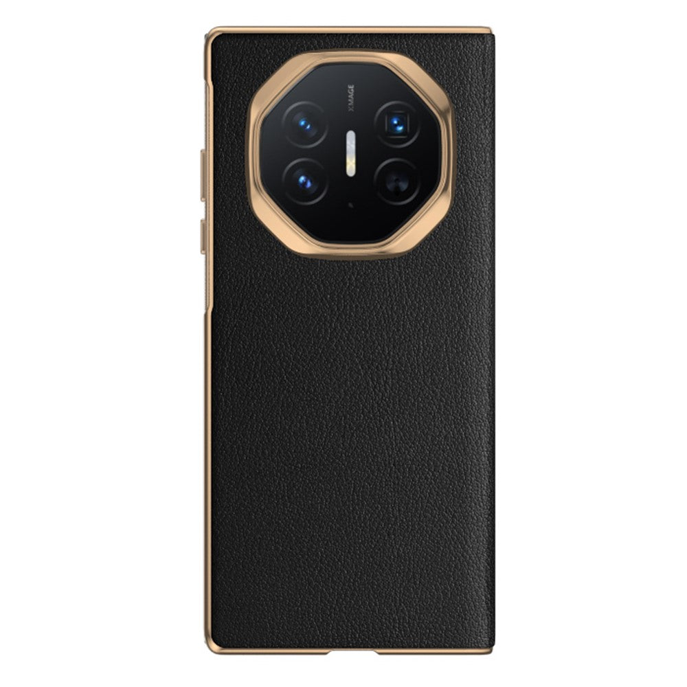 For Huawei Mate XT Ultimate Case View Window PU Leather+PC Phone Cover