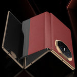 For Huawei Mate XT Ultimate Case View Window PU Leather+PC Phone Cover