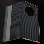 For Huawei Mate XT Ultimate Case View Window PU Leather+PC Phone Cover