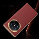 For Huawei Mate XT Ultimate Case View Window PU Leather+PC Phone Cover